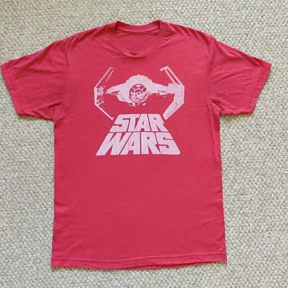 Star Wars seamless bat fighter graphic tee M - Picture 8 of 9